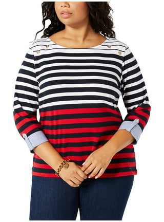 Plus Hilfiger in Tops Tommy Size Plus Womens