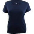 thumbnail image 1 of Tommy Hilfiger Women's T-Shirt Short Sleeve (Sky Capt,S), 1 of 3