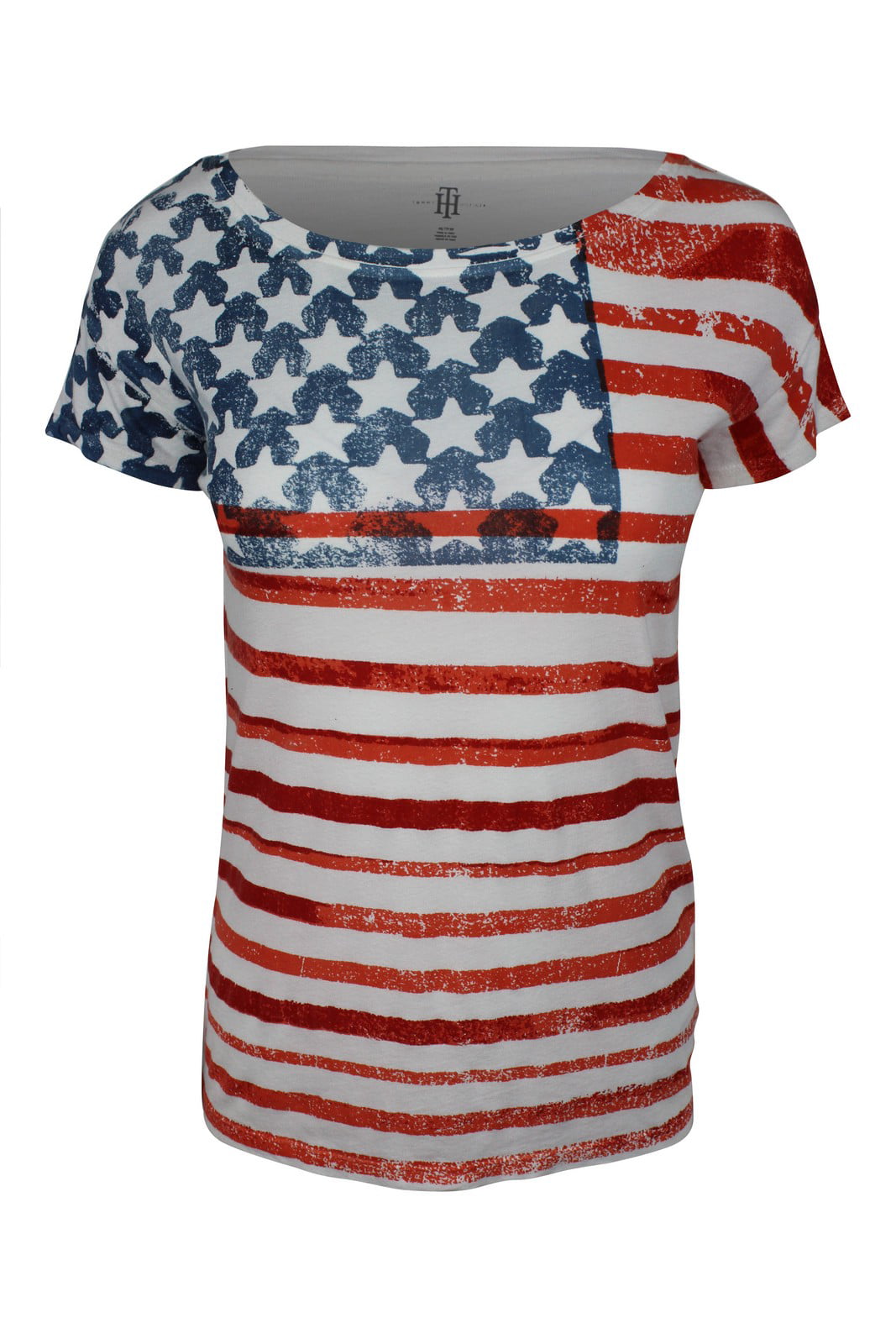 Tommy Hilfiger Women's Vintage American Front Print T-Shirt -