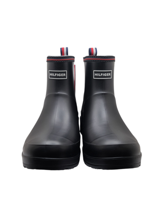 Tommy Hilfiger Womens Rain Boots in Womens Boots Black