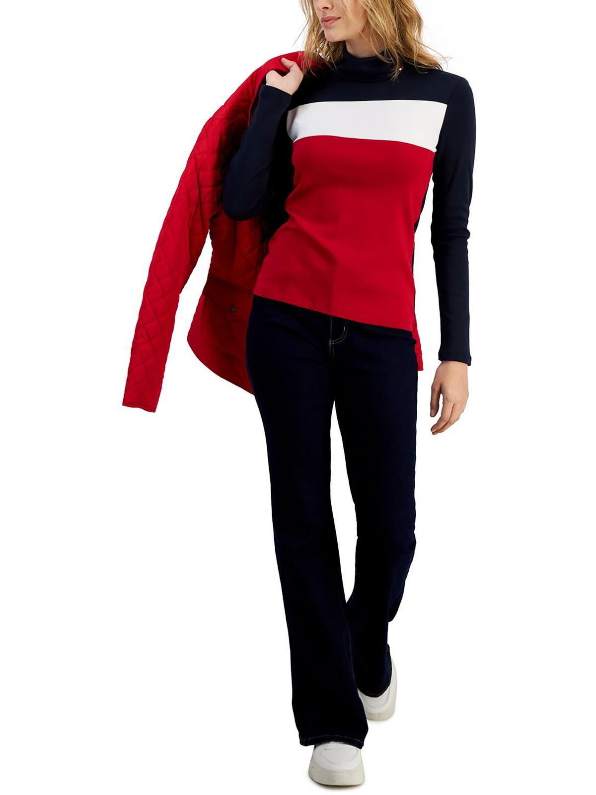 Tommy hilfiger turtleneck womens 2025