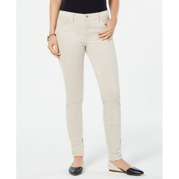 Tommy Hilfiger Womens Corduroy Skinny Pants