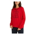 thumbnail image 1 of Tommy Hilfiger Womens Crewneck Ribbed Trim Sweater, 1 of 2