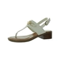 thumbnail image 1 of Tommy Hilfiger Womens Ezmeai Faux Leather Chain Ankle Strap, 1 of 4