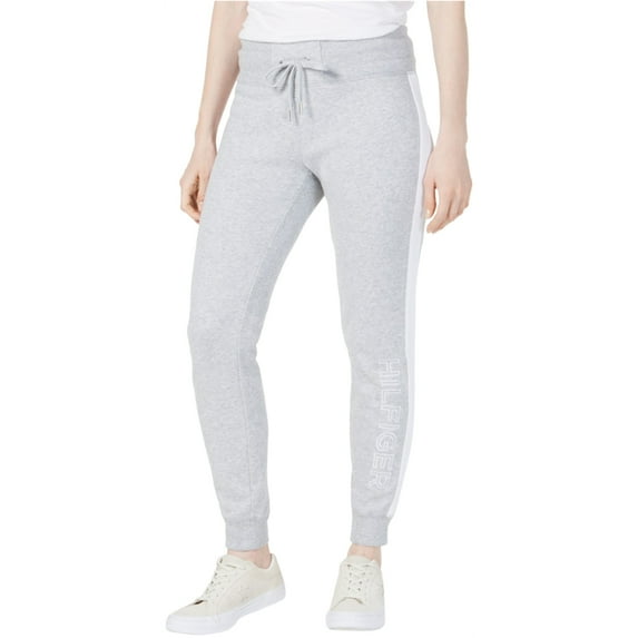 Tommy Hilfiger Womens Fleece Athletic Jogger Pants