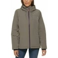 thumbnail image 1 of Tommy Hilfiger Womens Heavyweight Softshell Hooded Jacket Size: XL, Color: Charcoal, 1 of 7