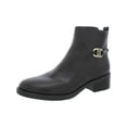 thumbnail image 1 of Tommy Hilfiger Womens Imiera Faux Leather Ankle Booties, 1 of 3