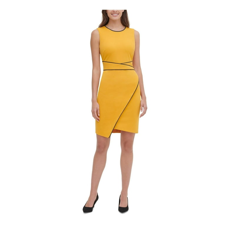 Tommy hilfiger shop dress yellow