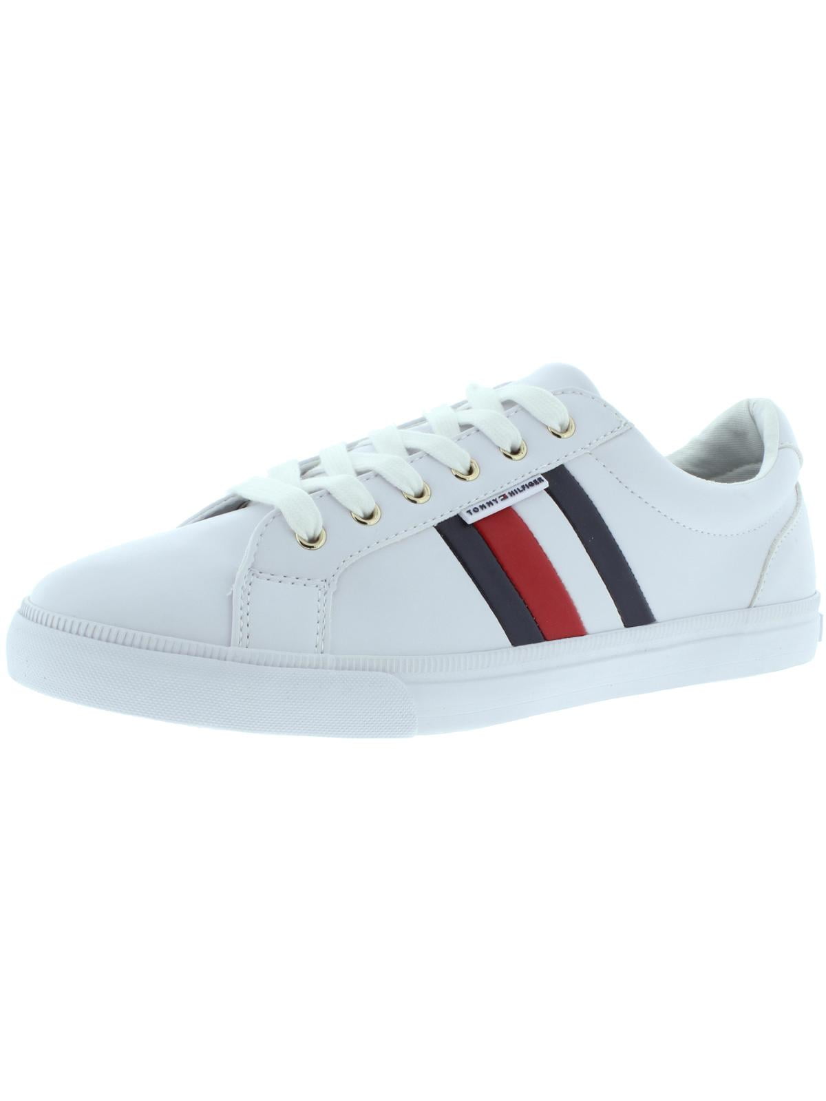 Tommy Hilfiger Logo Round Toe Sneakers in Blue for Men