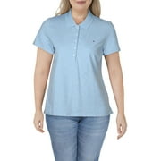 Tommy Hilfiger Women Classic Fit Short Sleeve Pique Polo Shirt
