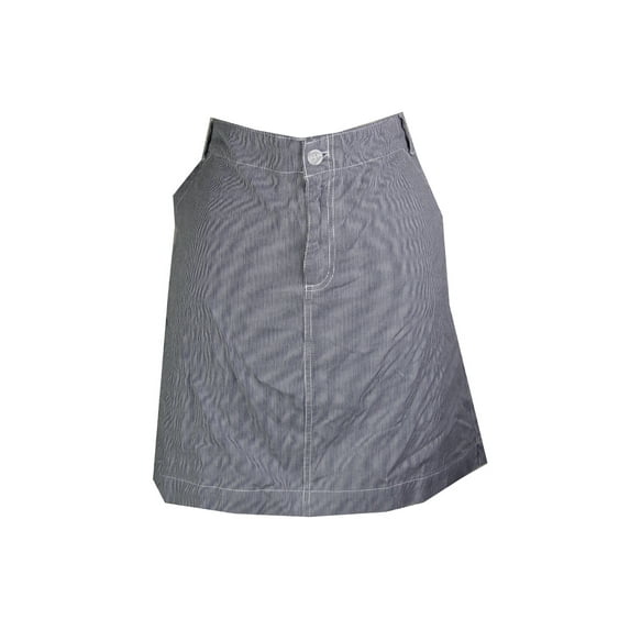 Tommy Hilfiger Womens Navy Jamie Pinstripe Skirt 2