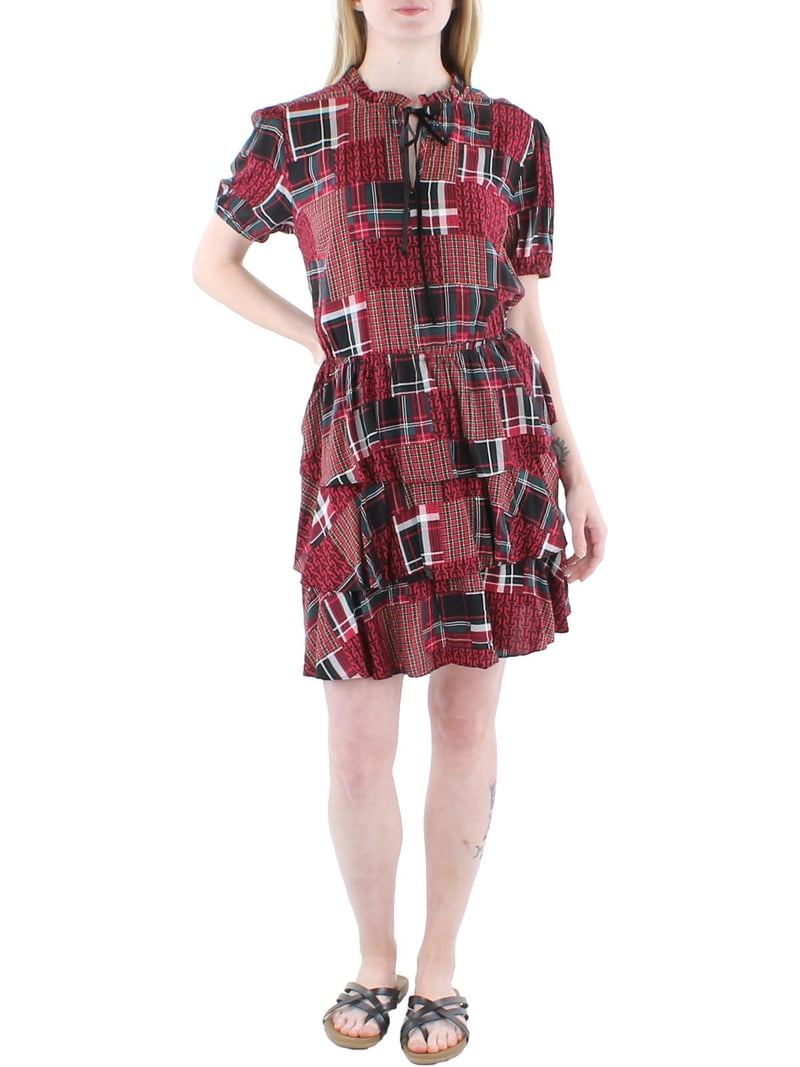 white chiffon mini dress Alice White Chiffon Mini Dress - S Size - Women's Dresses