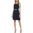 thumbnail image 1 of Tommy Hilfiger Womens Petites Work Mini Sheath Dress, 1 of 2