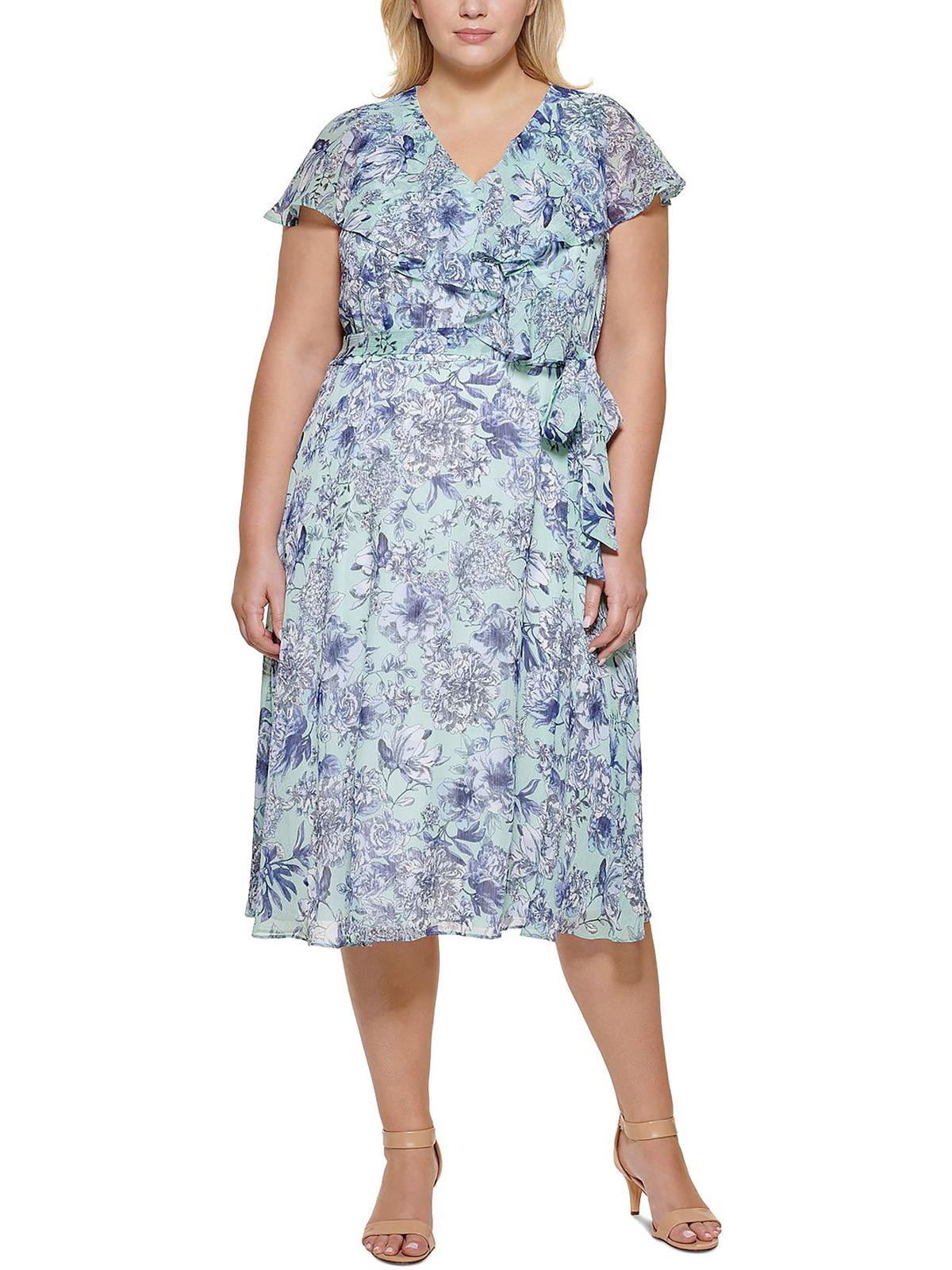 sachin and babi light blue dress Elegant Pleated Chiffon Flower Girl Gown Dress