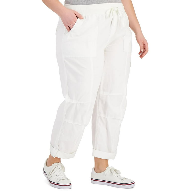 Loose cuffed Linen pants for womens 853 Loose cuffed Linen pants for womens 853
