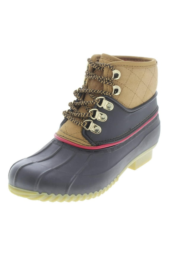 Womens Rainah Ankle Lace Up Rain Boots