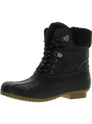 Tommy Hilfiger Womens Lace Up Boots in Womens Boots | Black | Boots