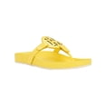 thumbnail image 1 of Tommy Hilfiger Womens Relina Faux Leather Metallic Thong Sandals, 1 of 3