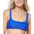 thumbnail image 1 of Tommy Hilfiger Womens Ruffled Removable Padding Bikini Swim top, 1 of 4