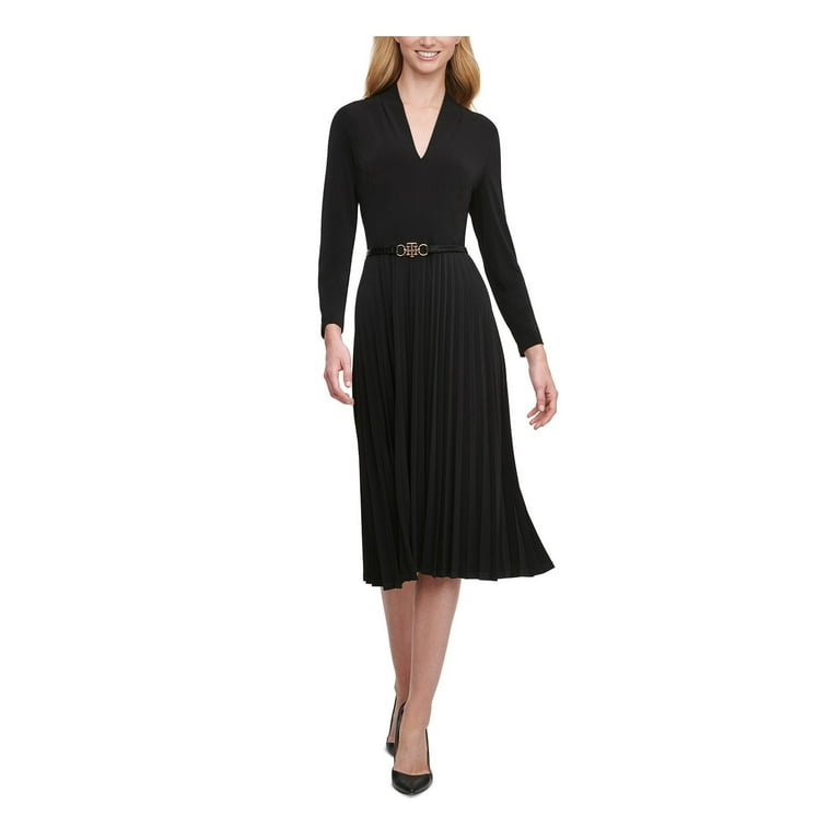 Tommy Hilfiger Womens Midi Fit & Dress Walmart.com