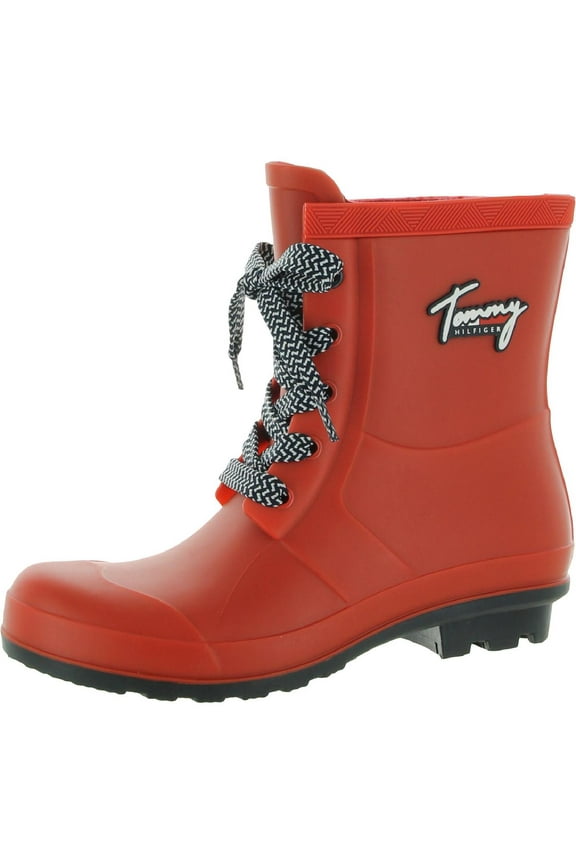Womens Tamar Lace Up Wellies Rain Boots