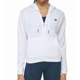 thumbnail image 1 of Women's Tommy Hilfiger TP35106J Long Sleeve Waffle Full Zip Hoody (White S), 1 of 1