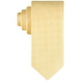 thumbnail image 1 of Tommy Hilfiger Mens Regular fit Tie Necktie One Size Yellow Derby Grid, 1 of 1