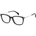 thumbnail image 1 of Tommy Hilfiger frame (TH-1558 807) Acetate - Metal Shiny Black - Silver, 51-18-145, 1 of 3