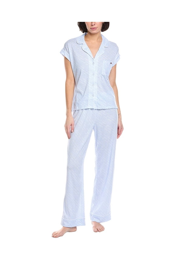 womens 2pc GF Sleep Set, s, Blue