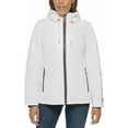 thumbnail image 1 of Tommy Hilfilger Women's Jacket Hooded Fleece Lined White Large Heavyweight, 1 of 7