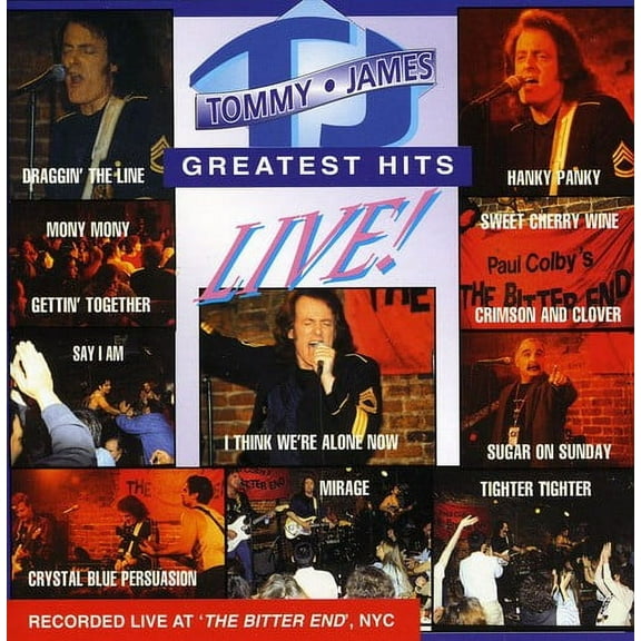 Tommy James - Greatest Hits Live - Music & Performance - CD