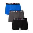 thumbnail image 1 of Tommy Jeans 3 Pack Trunks, Multicoloured, 1 of 9