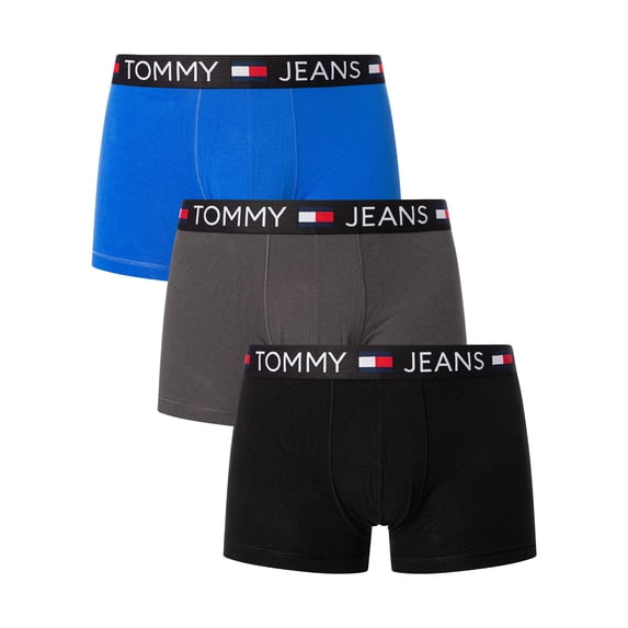 Tommy Jeans 3 Pack Trunks, Multicoloured