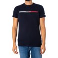 thumbnail image 1 of Tommy Jeans Essential Flag T-Shirt, Blue, 1 of 5