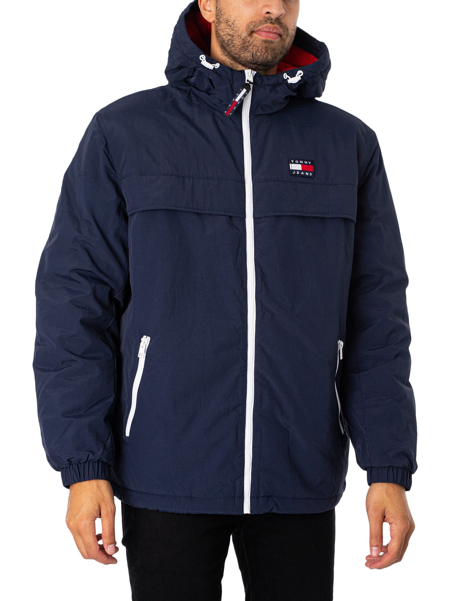 Blue Jeans Solid Padded Chicago Jacket, Tommy