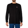 thumbnail image 1 of Tommy Jeans Regular Badge Longsleeved T-Shirt, Black, 1 of 5