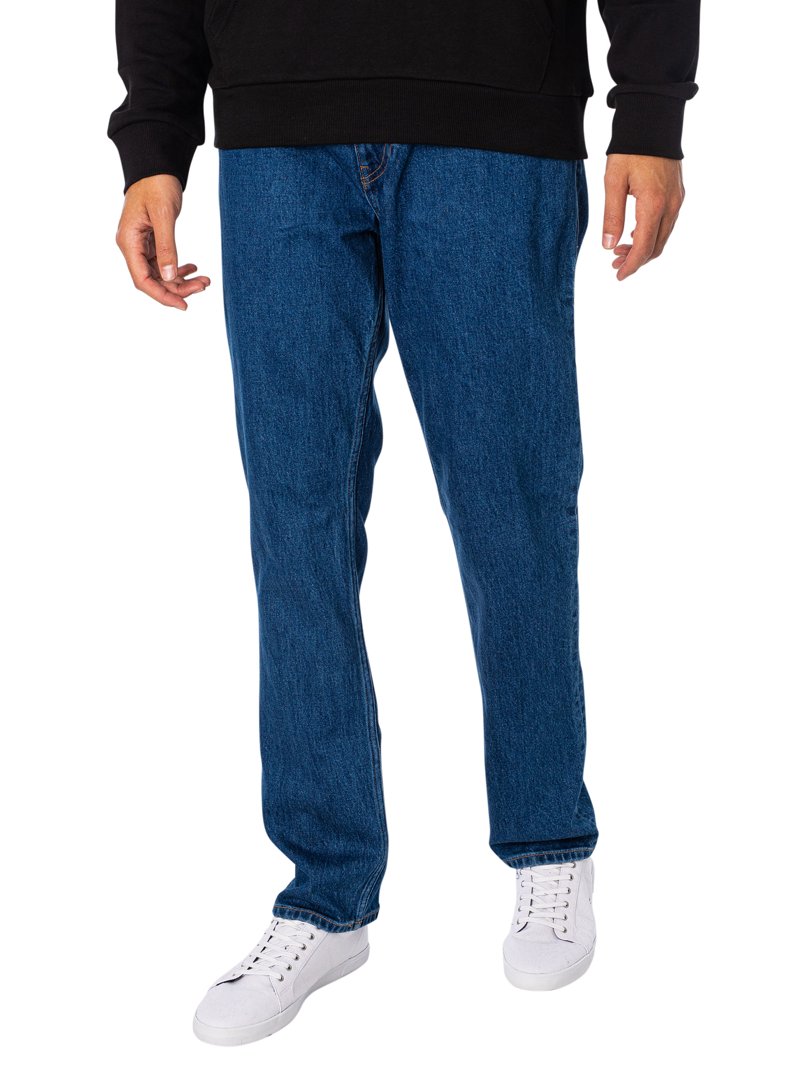 Tommy Jeans Ryan Regular Straight Jeans, Blue - Walmart.com