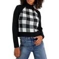 thumbnail image 1 of Tommy Jeans Womens Signature Plaid Pullover Sweater, 1 of 1
