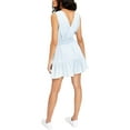 thumbnail image 1 of Tommy Jeans Womens Surplice Smocked Waist Romper, 1 of 2