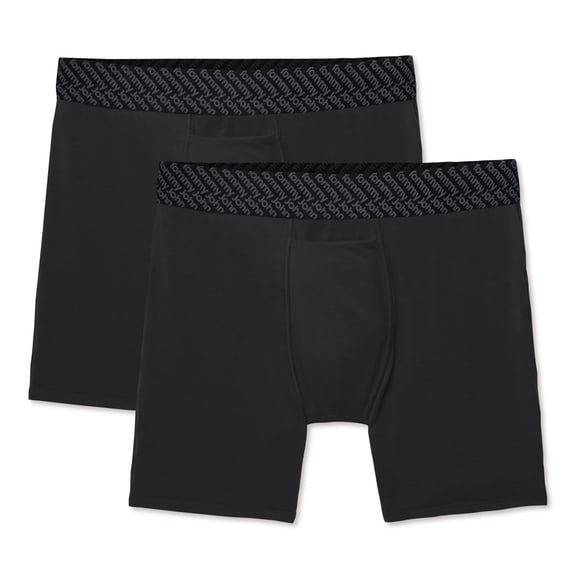 Tommy John Mens 6 Cotton Boxers w/Pouch 2 Pk Sidecar Stripe/Simply Green Medium