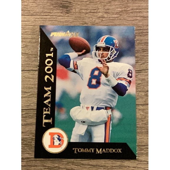 Pinnacle 1993 NFL Denver Broncos Tommy Maddox Team 2001