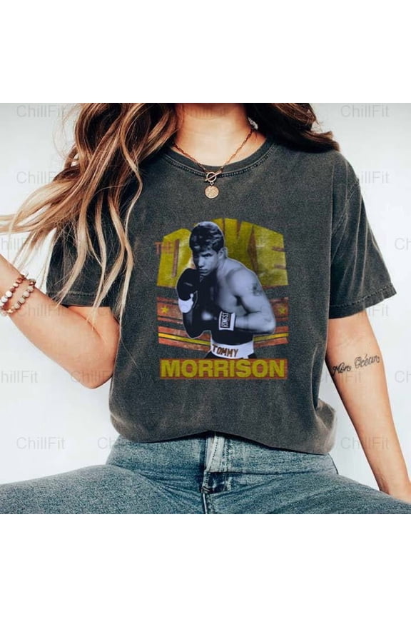 Tommy Morrison Duke Vintage 90s Boxing Heavyweight Fighter Champ Comfort Color T-Shirt Unisex, up to 4XL