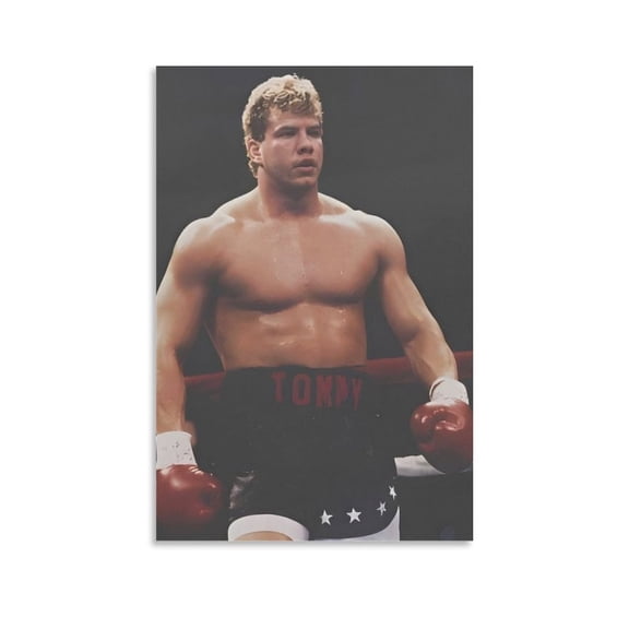 Tommy Morrison Poster Canvas Poster Posters Wall Art Painting Canvas Gift Living Room Prints Bedroom Decor Poster Artworks 16x24inch(40x60cm)