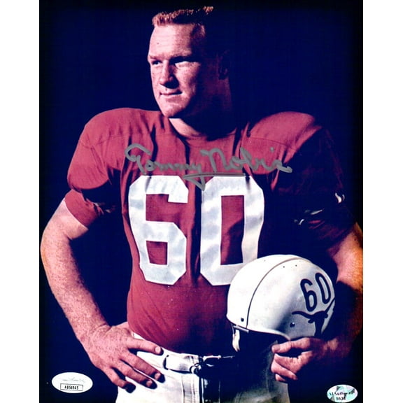 Tommy Nobis Signed Autographed 8X10 Photo Texas Longhorns Falcons JSA AB54945