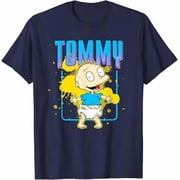 Tommy Pickles Character Shirt NAVY Unisex S-5XL Hot Trending Shirt, Vintage Birthday Gift