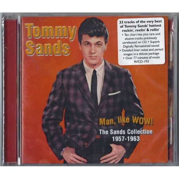 Tommy Sands - Man, Like WOW! The Sands Collection 1957-1963 - Audio CD