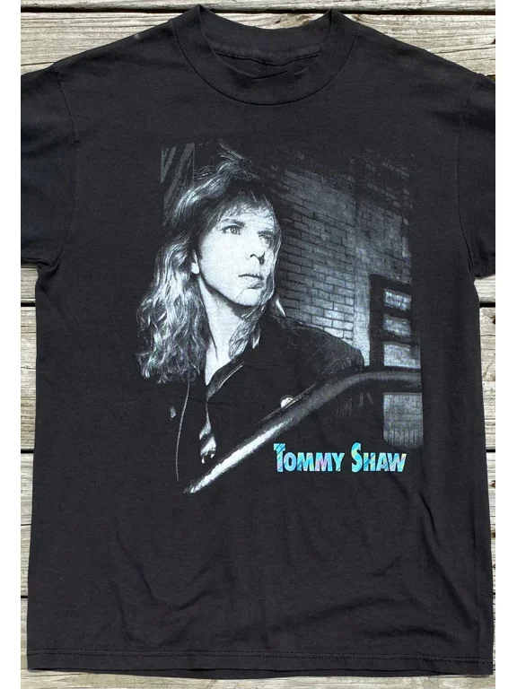 Tommy Shaw Music Black Shirt Unisex Short Sleeve Tee