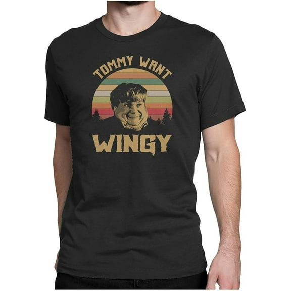 Tommy Want WINGY - Vintage Retro T-Shirt