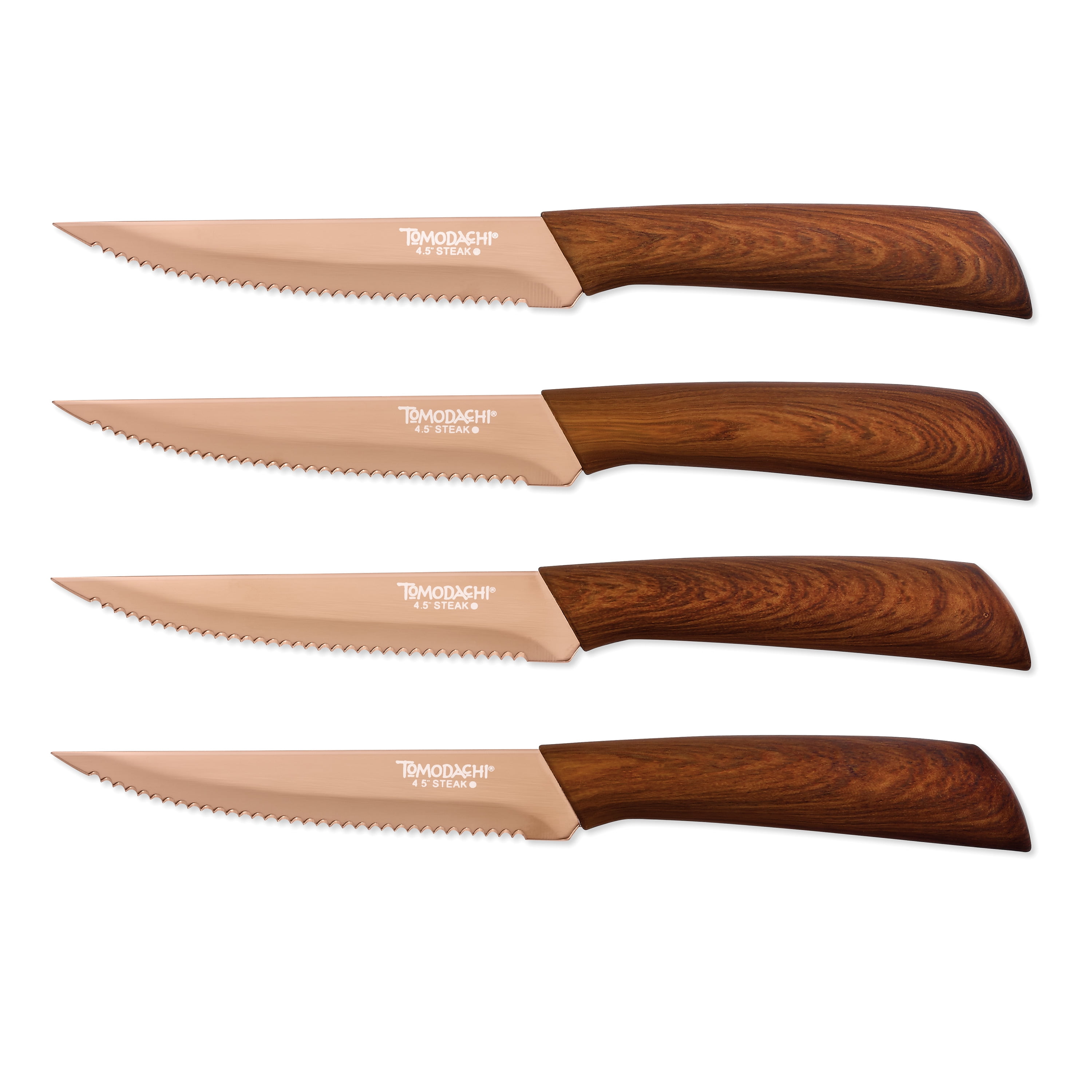 Tomodachi - 4.5 Steak Knife - simulated wood handle