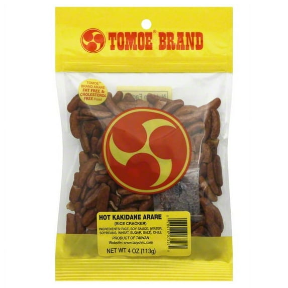 Tomoe Brand Hot Kakidane Arare, 4 Oz.